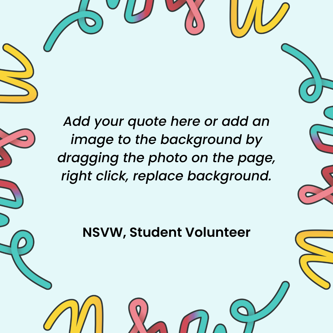 Marketing Kit National Student Volunteer Week
